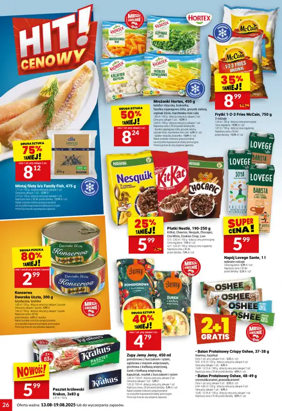 Twój Market - gazetka promocyjna Gazetka od środy 13.08 do wtorku 19.08 - strona 26