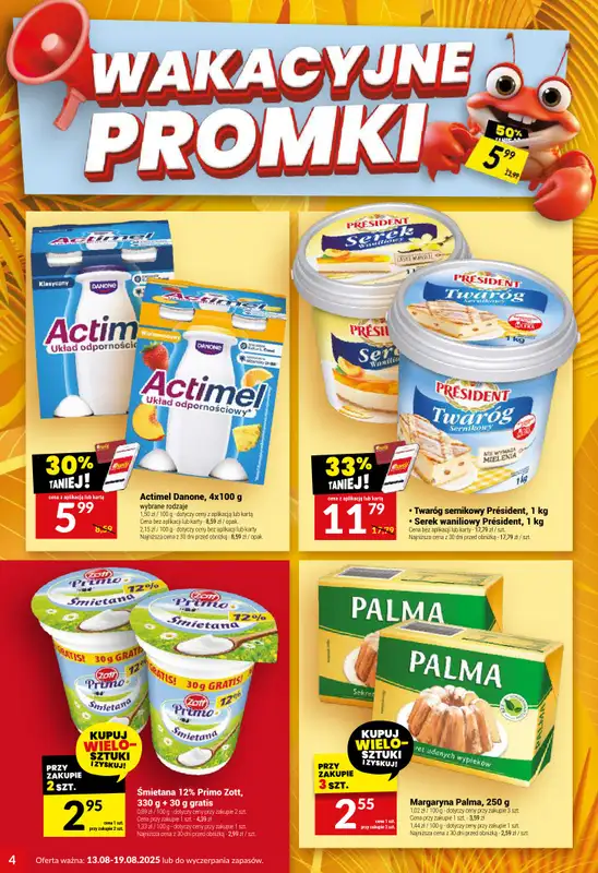 Twój Market - gazetka promocyjna Gazetka od środy 13.08 do wtorku 19.08 - strona 4