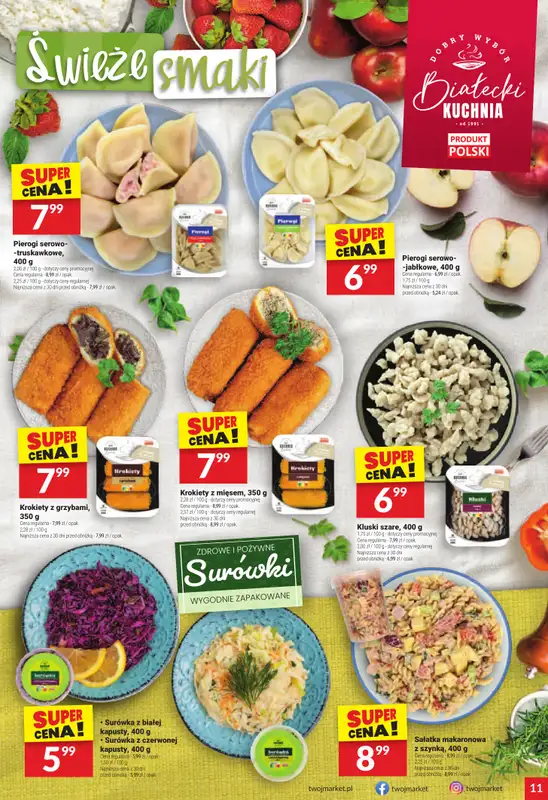 Twój Market - gazetka promocyjna Gazetka od środy 13.08 do wtorku 19.08 - strona 11
