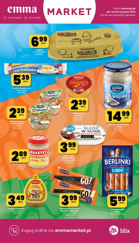 emma MARKET - gazetka promocyjna Gazetka od czwartku 07.08 do środy 20.08 - strona 9