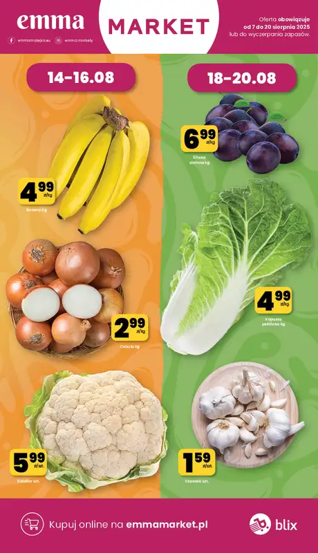 emma MARKET - gazetka promocyjna Gazetka od czwartku 07.08 do środy 20.08 - strona 2