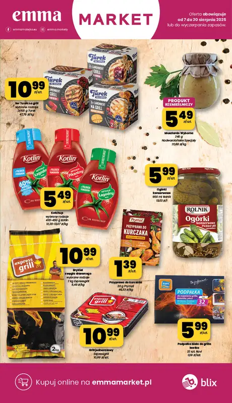 emma MARKET - gazetka promocyjna Gazetka od czwartku 07.08 do środy 20.08 - strona 12