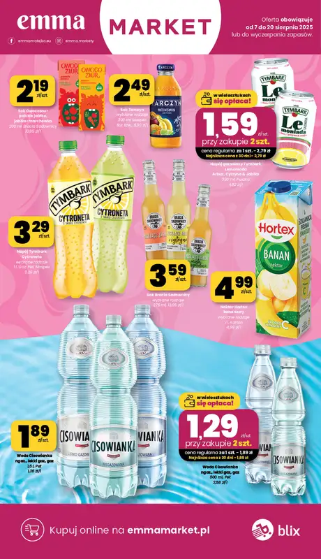 emma MARKET - gazetka promocyjna Gazetka od czwartku 07.08 do środy 20.08 - strona 18