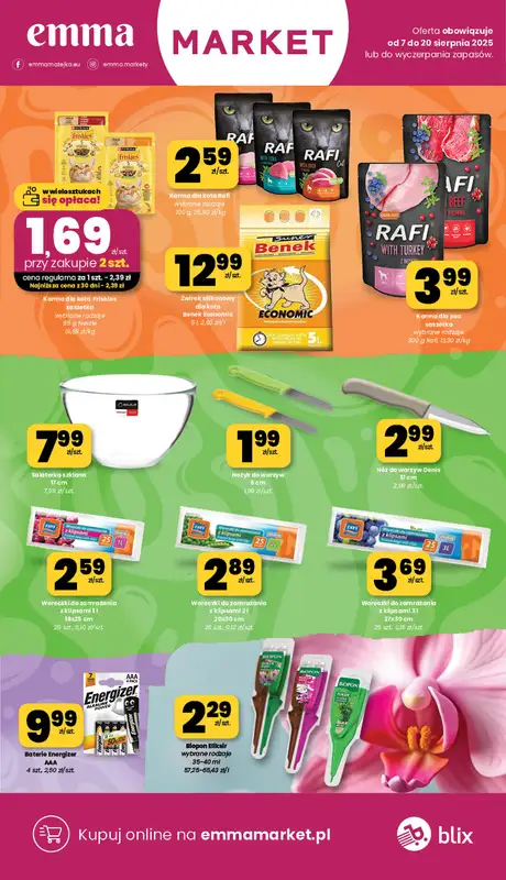 emma MARKET - gazetka promocyjna Gazetka od czwartku 07.08 do środy 20.08 - strona 22