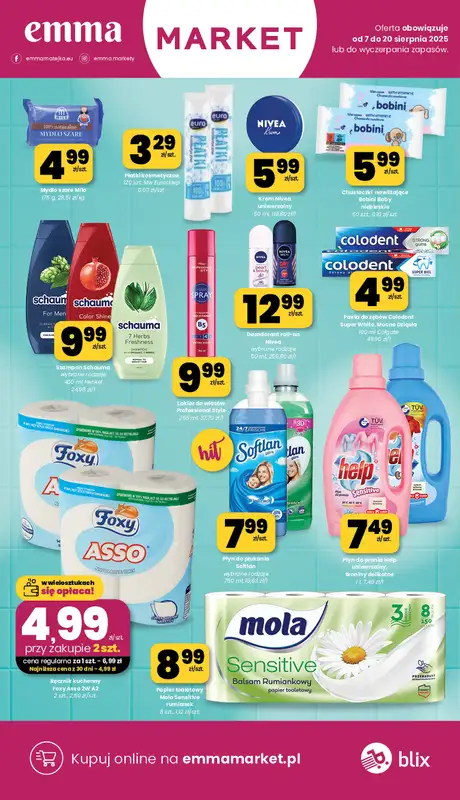 emma MARKET - gazetka promocyjna Gazetka od czwartku 07.08 do środy 20.08 - strona 21