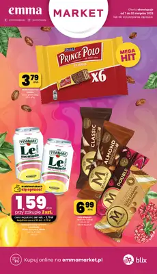 emma MARKET - gazetka promocyjna Gazetka od czwartku 07.08 do środy 20.08