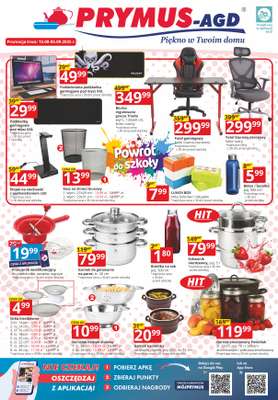 Prymus AGD - gazetka promocyjna Gazetka od piątku 15.08 do piątku 05.09