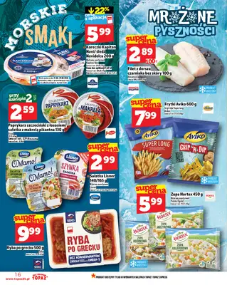 TOPAZ - gazetka promocyjna Gazetka od czwartku 21.08 do środy 27.08 - strona 16 TOPAZ - gazetka promocyjna Gazetka od czwartku 21.08 do środy 27.08 - strona 16