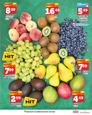 TOPAZ - gazetka promocyjna Gazetka od czwartku 21.08 do środy 27.08 - strona 11 TOPAZ - gazetka promocyjna Gazetka od czwartku 21.08 do środy 27.08 - strona 11