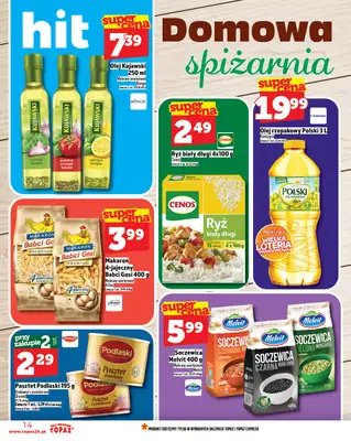 TOPAZ - gazetka promocyjna Gazetka od czwartku 21.08 do środy 27.08 - strona 14 TOPAZ - gazetka promocyjna Gazetka od czwartku 21.08 do środy 27.08 - strona 14