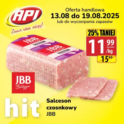 API Market - gazetka promocyjna Promocje od czwartku 14.08 do wtorku 19.08 - strona 4