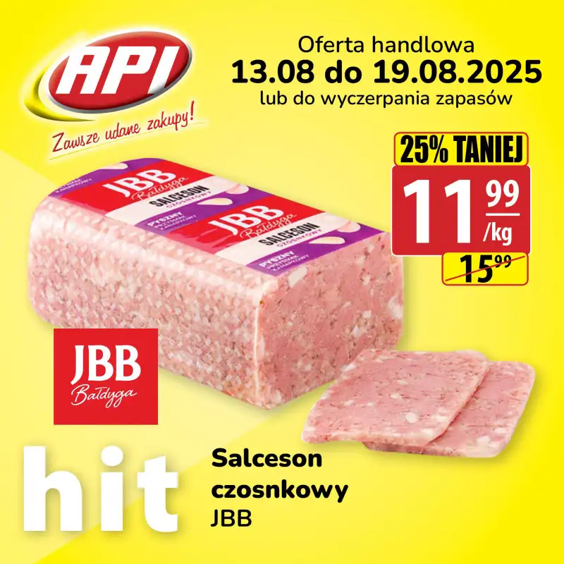 API Market - gazetka promocyjna Promocje od czwartku 14.08 do wtorku 19.08 - strona 4