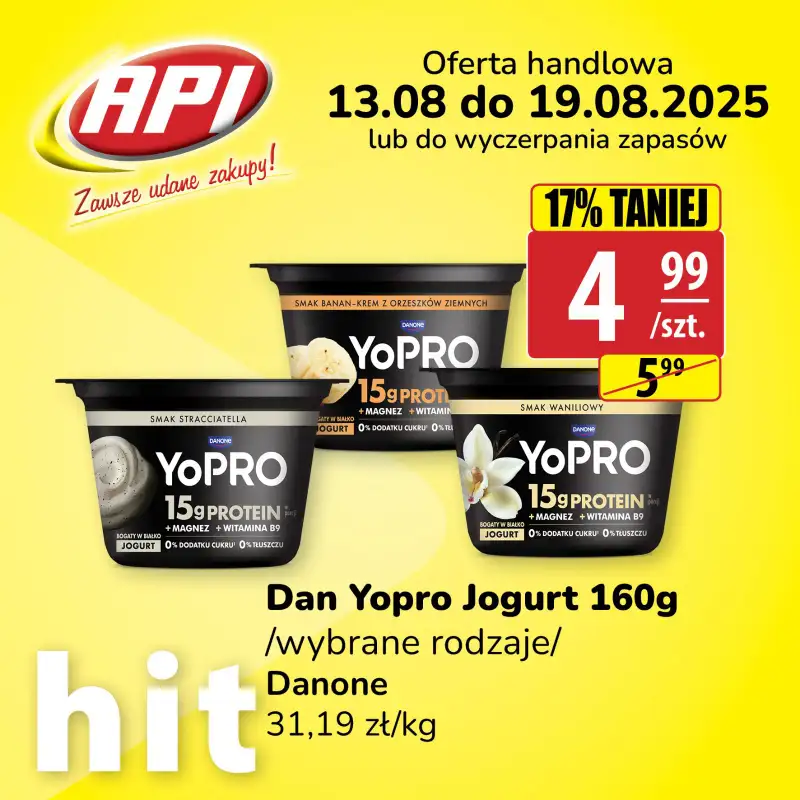 API Market - gazetka promocyjna Promocje od czwartku 14.08 do wtorku 19.08 - strona 7