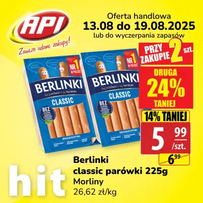 API Market - gazetka promocyjna Promocje od czwartku 14.08 do wtorku 19.08 - strona 10