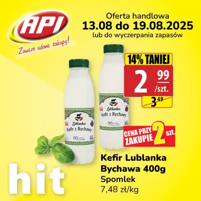 API Market - gazetka promocyjna Promocje od czwartku 14.08 do wtorku 19.08 - strona 9