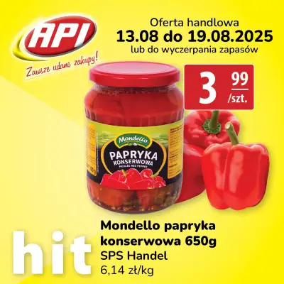 API Market - gazetka promocyjna Promocje od czwartku 14.08 do wtorku 19.08 - strona 11