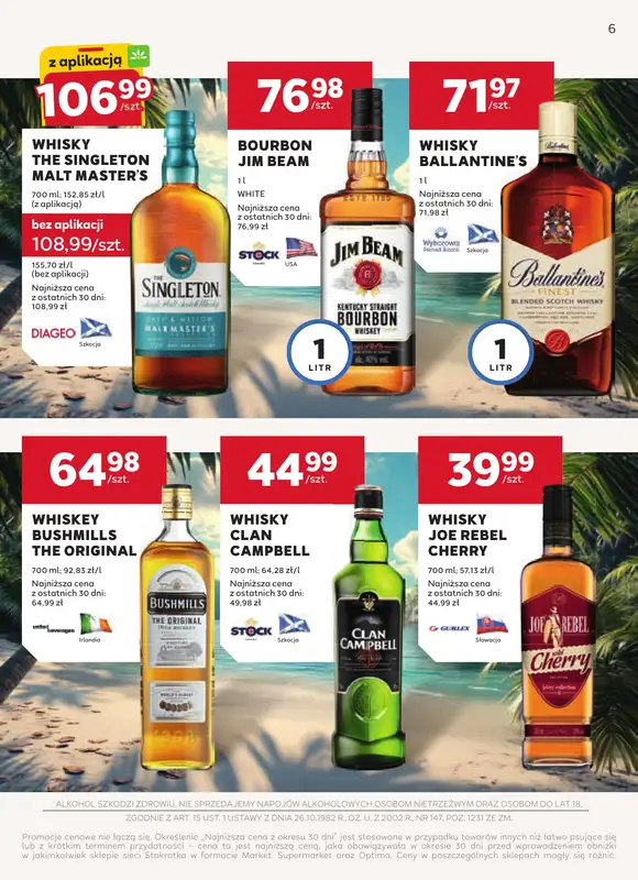 Stokrotka - gazetka promocyjna W dobrym smaku od czwartku 14.08 do środy 10.09 - strona 6