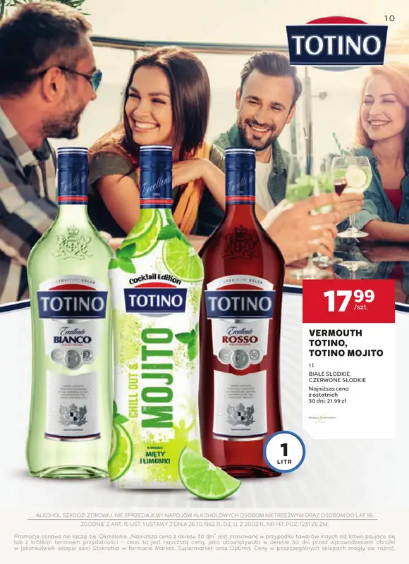 Stokrotka - gazetka promocyjna W dobrym smaku od czwartku 14.08 do środy 10.09 - strona 10