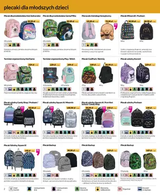 Empik - gazetka promocyjna Plecaki od czwartku 14.08 do wtorku 26.08 - strona 2 Empik - gazetka promocyjna Plecaki od czwartku 14.08 do wtorku 26.08 - strona 2