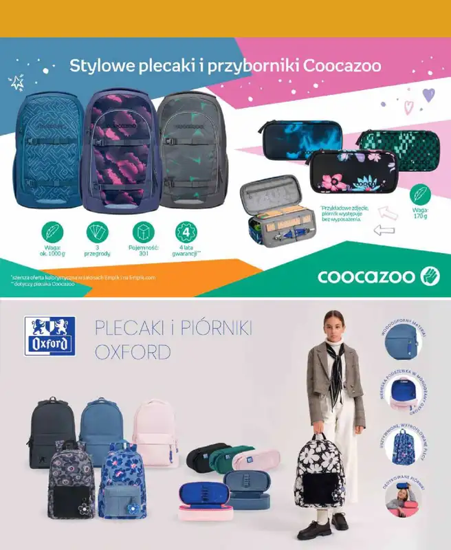 Empik - gazetka promocyjna Plecaki od czwartku 14.08 do wtorku 26.08 - strona 7