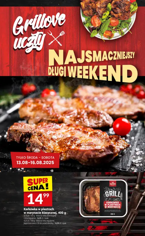 Twój Market - gazetka promocyjna Gazetka grillowa od czwartku 14.08 do wtorku 19.08 - strona 5