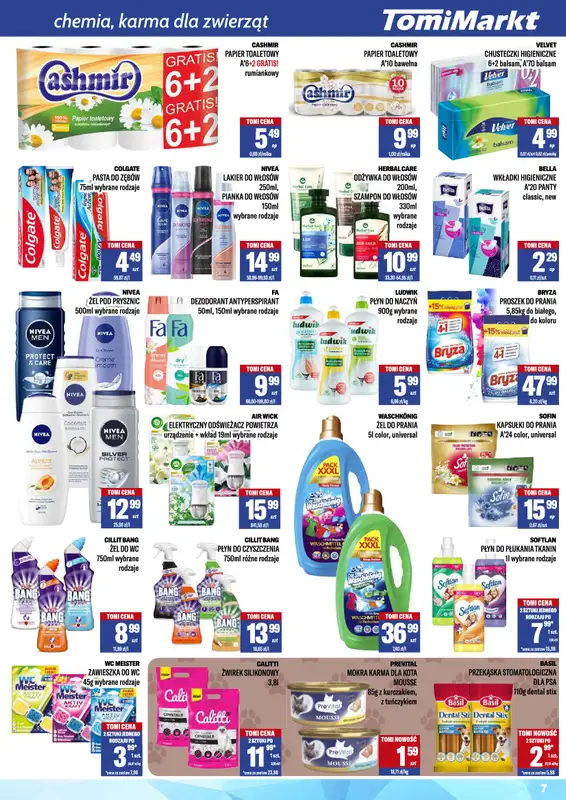 Tomi Markt - gazetka promocyjna Gazetka od soboty 16.08 do czwartku 28.08 - strona 7