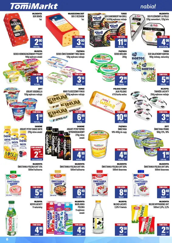 Tomi Markt - gazetka promocyjna Gazetka od soboty 16.08 do czwartku 28.08 - strona 6