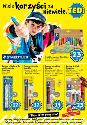 Tedi - gazetka promocyjna Powrót do szkoły z Tedi! od piątku 15.08 do soboty 16.08 - strona 3