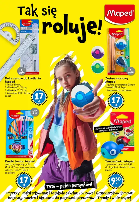 Tedi - gazetka promocyjna Powrót do szkoły z Tedi! od piątku 15.08 do soboty 16.08 - strona 2