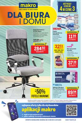 Makro - gazetka promocyjna Oferta dla biura i domu od wtorku 19.08 do poniedziałku 15.09