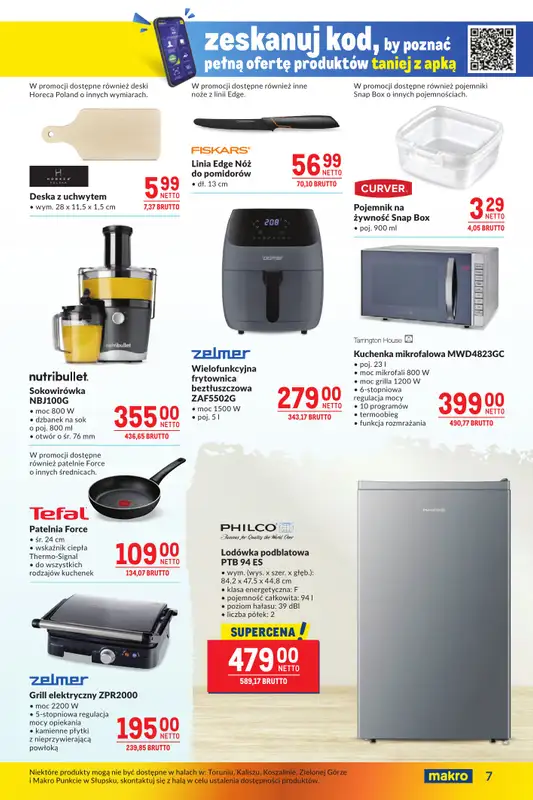 Makro - gazetka promocyjna Oferta dla biura i domu od wtorku 19.08 do poniedziałku 15.09 - strona 7