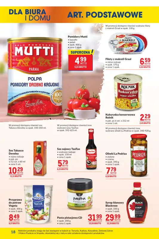 Makro - gazetka promocyjna Oferta dla biura i domu od wtorku 19.08 do poniedziałku 15.09 - strona 16