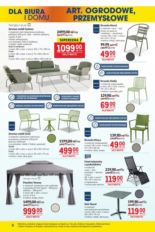 Makro - gazetka promocyjna Oferta dla biura i domu od wtorku 19.08 do poniedziałku 15.09 - strona 8