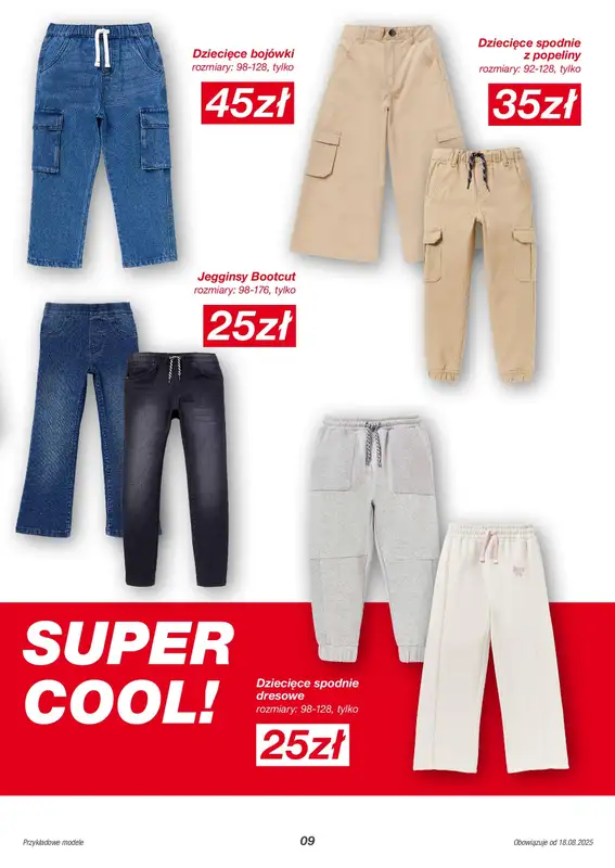 KiK - gazetka promocyjna Gazetka od poniedziałku 18.08 do niedzieli 24.08 - strona 9