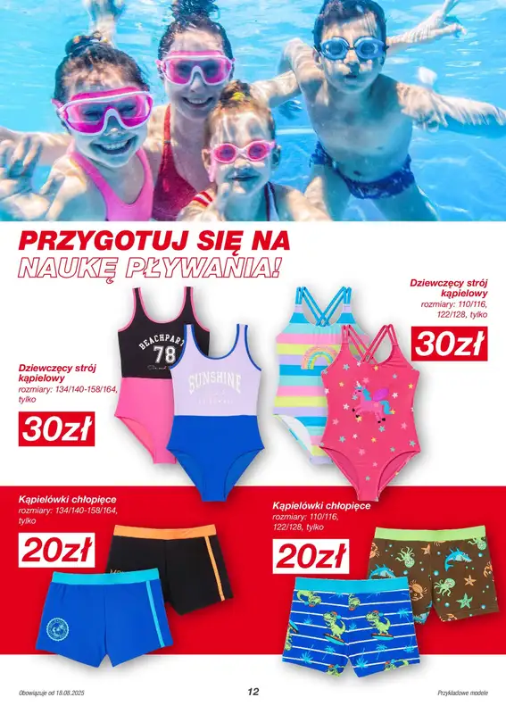 KiK - gazetka promocyjna Gazetka od poniedziałku 18.08 do niedzieli 24.08 - strona 12