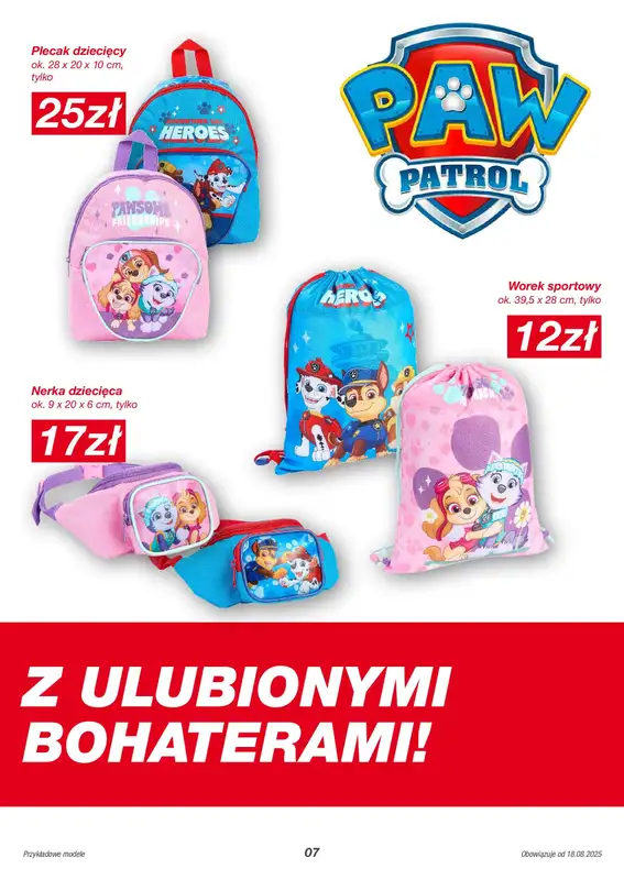 KiK - gazetka promocyjna Gazetka od poniedziałku 18.08 do niedzieli 24.08 - strona 7