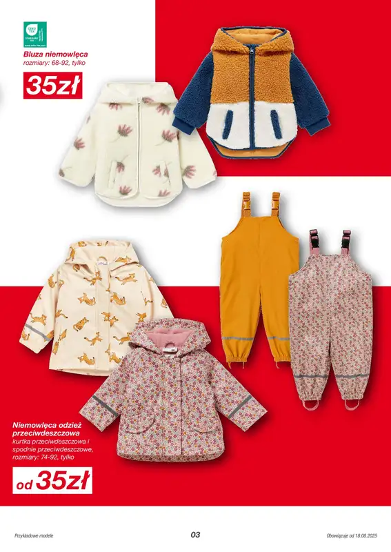 KiK - gazetka promocyjna Gazetka od poniedziałku 18.08 do niedzieli 24.08 - strona 3