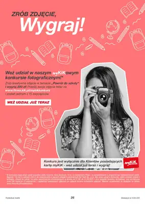 KiK - gazetka promocyjna Gazetka od poniedziałku 18.08 do niedzieli 24.08 - strona 26