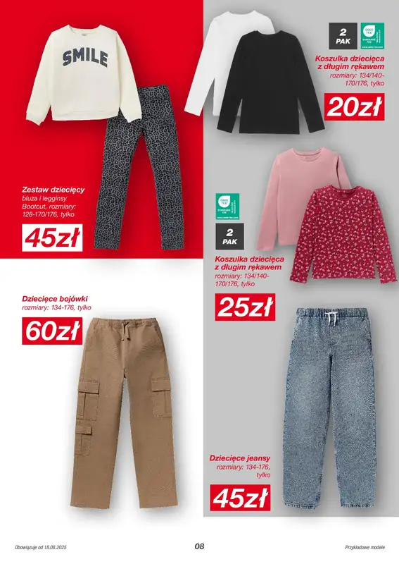 KiK - gazetka promocyjna Gazetka od poniedziałku 18.08 do niedzieli 24.08 - strona 8