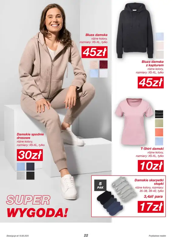 KiK - gazetka promocyjna Gazetka od poniedziałku 18.08 do niedzieli 24.08 - strona 22