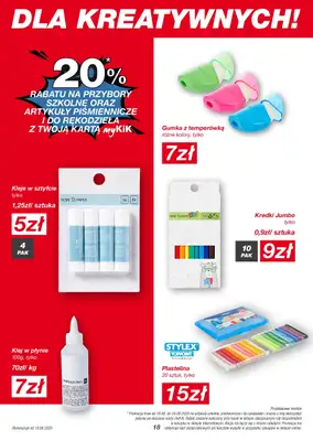 KiK - gazetka promocyjna Gazetka od poniedziałku 18.08 do niedzieli 24.08 - strona 18