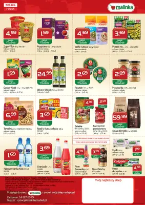 MALINKA - gazetka promocyjna Gazetka od soboty 16.08 do środy 27.08 - strona 2 MALINKA - gazetka promocyjna Gazetka od soboty 16.08 do środy 27.08 - strona 2