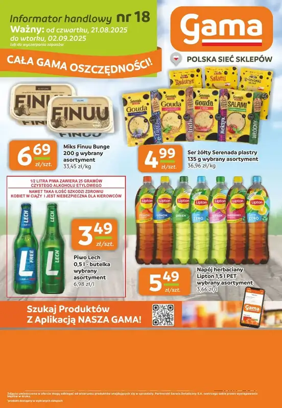 Gama - gazetka promocyjna Gazetka od czwartku 21.08 do wtorku 02.09 - strona 12