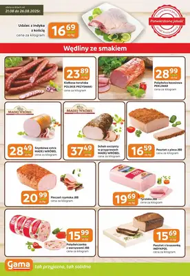 Gama - gazetka promocyjna Gazetka od czwartku 21.08 do wtorku 02.09 - strona 2 Gama - gazetka promocyjna Gazetka od czwartku 21.08 do wtorku 02.09 - strona 2