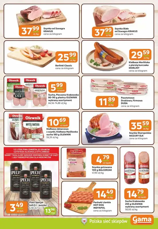 Gama - gazetka promocyjna Gazetka od czwartku 21.08 do wtorku 02.09 - strona 3