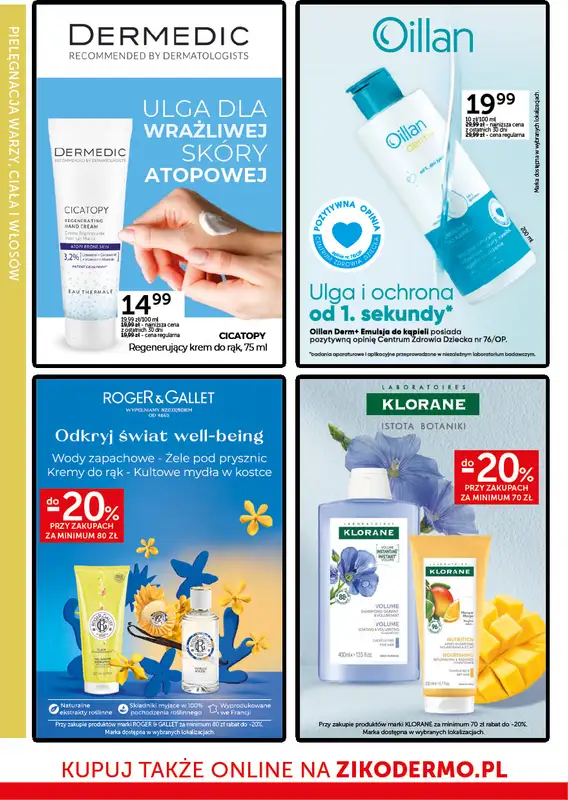 Ziko Dermo - gazetka promocyjna Gazetka od czwartku 21.08 do środy 03.09 - strona 12