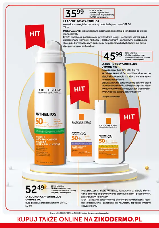 Ziko Dermo - gazetka promocyjna Gazetka od czwartku 21.08 do środy 03.09 - strona 4