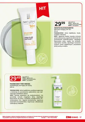 Ziko Dermo - gazetka promocyjna Gazetka od czwartku 21.08 do środy 03.09 - strona 17