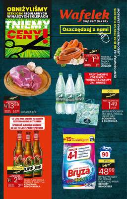 Wafelek - gazetka promocyjna Gazetka od poniedziałku 18.08 do niedzieli 31.08