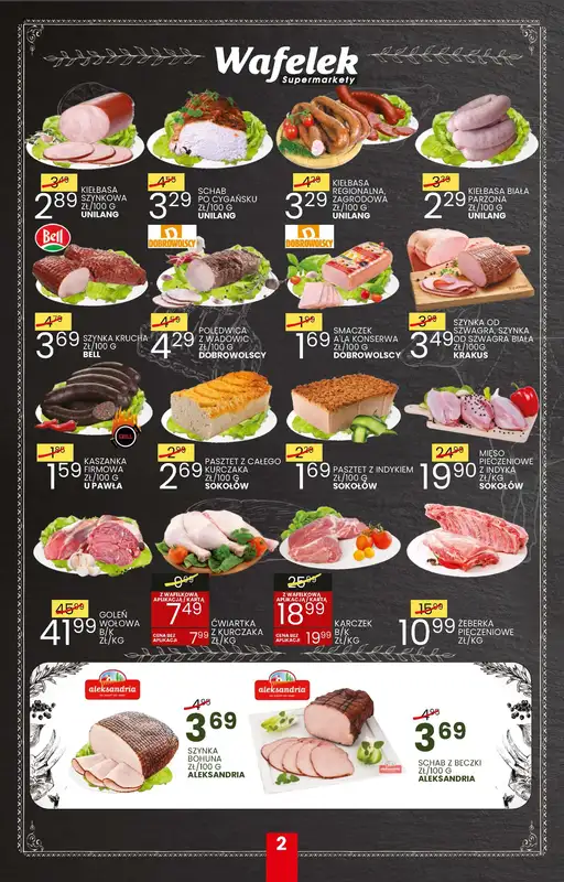 Wafelek - gazetka promocyjna Gazetka od poniedziałku 18.08 do niedzieli 31.08 - strona 2